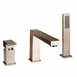 Rettangolo Gessi Смеситель на борт ванны на 3 отверстия с переключателем