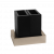 20811 031 RETTANGOLO accessories Стакан двойной настенный черный. хром Gessi +36 955 руб.