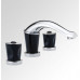 Bagatelle black stone THG с чёрным камнем смесители для ванной