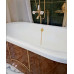Versailles LINEATRE Ванна свободностоящая классика с обшивкой из дерева Французский Орех 175х62 см