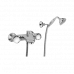Persia Crystal Giulini Смеситель для ванны/душа настенный, ручки кристалл swarovski