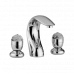 Persia Crystal Giulini Смеситель для раковины на 3 отв ручки кристалл swarovski
