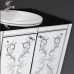 386 Furnitures in glass  мебель для ванной с фасадом из венецианского зеркала Fratelli Tosi