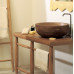 Мебель для ванной в этническом стиле (консоль) из дуба Bianchini Capponi