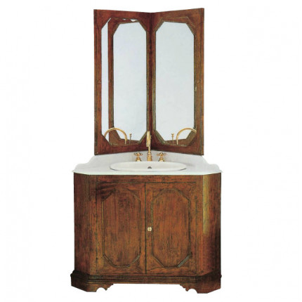 Linea Toscana & Ottocento мебель для ванной угловая из массива дерева