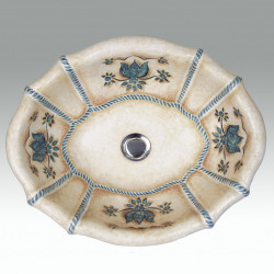 AP-1501 Terra Nostra Hand Painted раковина Atlantis Porcelain Art