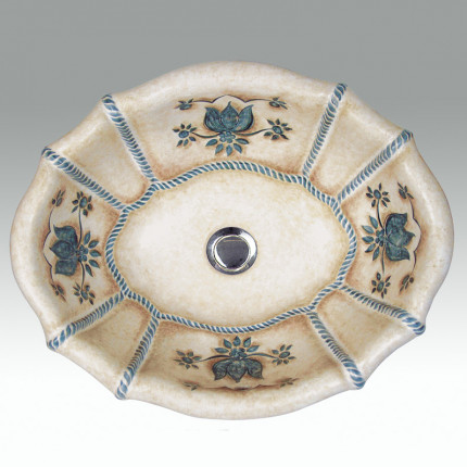 AP-1501 Terra Nostra Hand Painted раковина Atlantis Porcelain Art