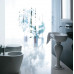 Midas Galassia зеркало для ванной в керамической раме, белое, черной, серебро