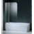 AURORA3-1A Шторка на ванну AURORA 3; 98*150 профиль-White, стекло-Clear Novellini +49 680 руб.