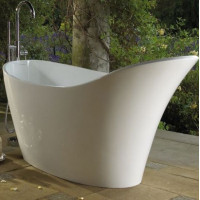 Amalfi Victoria Albert ванна напольная дизайнерская овальная из искусственного камня 163х80 В НАЛИЧИИ