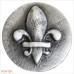 Metal Fleur-de-leis Linkasink донный клапан "королевская лилия" (геральдическая бурбонская) для раковины 