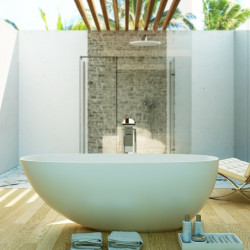 Ruby Dimasi ванна овальная свободностоящая 180х80см, белая матовая