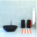 Fontana Flaminia круглая ванна 135 см белая, черная или цветная