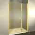 Gold Vismaravetro душевая кабина / ограждение классика в нишу от 98 до 160 см, профиль хром золото бронза черный медь, стекло прозрачное или с декором серое бронзовое