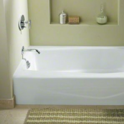 Villager Kohler встраиваемая ванна из эмалированного чугуна с интегрированным экраном 152х77 152х87 см
