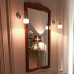 Retro Kerasan Зеркало в деревянной раме 63xh116см, цвет noce(орех)
