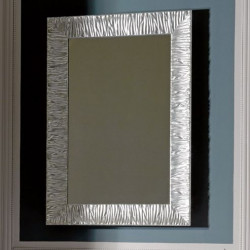 Retro Kerasan Зеркало 70x100 в раме из ламинированного дерева (ель), рама черная, серебро, золото