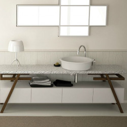 PROVENCE TABLE Moma Design консоль для ванной со шкафчиком 120-200 см