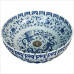 MING DYNASTY Linkasink раковина круглая с китайским синим декором