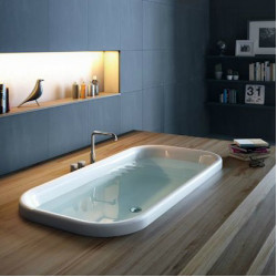 Pearl 180х80 см ванна прямоугольная свободностоящая/встраиваемая Glass1989