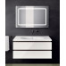 Sfera Inova Комплект мебели для ванной 100х48х50 см цвет фасада Rovere fumo, ящики глянцевый белый В НАЛИЧИИ