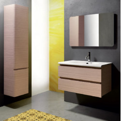 Sfera Inova Комплект мебели для ванной 80х48х50 см цвет фасада Rovere fumo, раковина глянцевый белый В НАЛИЧИИ