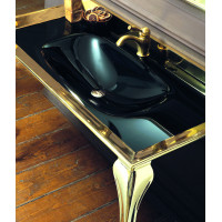 Terme Firenze консоль для ванной классика, Золото, Хром CNS20