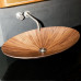 Pure Oval Bagno Sasso раковина из дерева овальная
