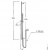 BK151 Ручной душ двухфункциональный в комплектесо скользящим держателем и настенным выпуском Antonio Lupi +72 295 руб.