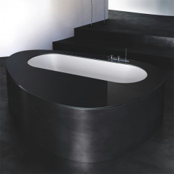Eclettico Makro ванна свободностоящая ванна под отделку (подиум круглый) 180 см h50