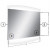FLASH50NEON Зеркало с блестящей кромкой с неоновой подсветкой,на раме из полированной стали Antonio Lupi +59 850 руб.