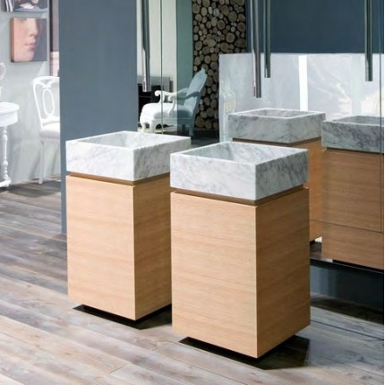 Lunaria Antonio Lupi мебель для ванной отделка фасада шпон или окрас