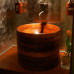 Раковина диам 30 cм h25 деревянная накладная на столешницу Alabel UWD