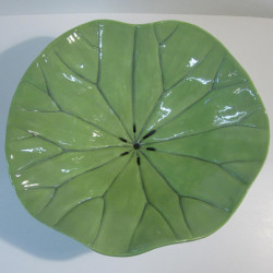 Lotus Leaf Clark Made раковина лист лотоса