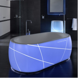 Neon Mauersberger ванна акриловая свободностоящая в футуристическом стиле