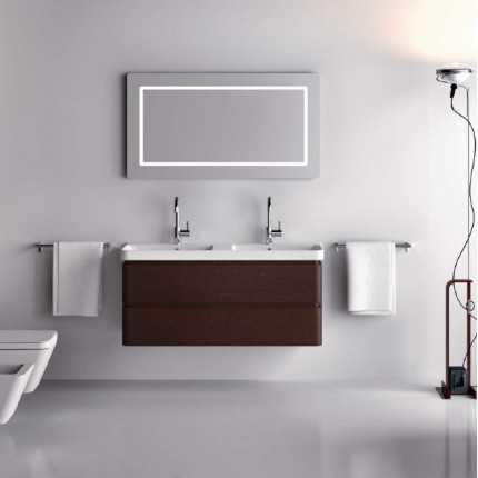 Proiezioni Inova мебель для ванной 90х48х46 см Rovere tabacco, Италия В НАЛИЧИИ