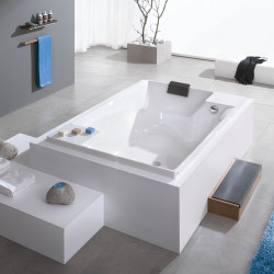 Santee Hoesch ванна акриловая встраиваемая прямоугольная 190х120 см с или без гидромассажа