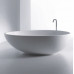 VOV Mastella ванна отдельностоящая в форме капли 170х120 см, белая или черная матовая