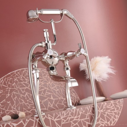 Herbeau Monarque Смеситель в стиле Art Deco для ванны и душа на подиум