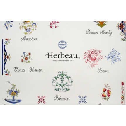 HERBEAU традиционная французская плитка с ручной росписью в стиле прованс для кухни и ванной комнаты 