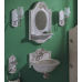 SOPHIE HERBEAU аксессуары для ванной в стиле прованс керамика с декором