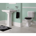 Astoria Deco Imperial Bathrooms английский унитаз компакт премиум уровня, черный, фурнитура хром или золото В НАЛИЧИИ