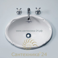 BC Sanitan Victorian раковина встраиваемая 510x385 мм, классика, фарфор, про-во Англия В НАЛИЧИИ