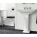 Radcliffe Imperial Bathrooms ретро 685x485 мм премиум раковина с пьедесталом 1 или 3 отв, черная В НАЛИЧИИ