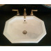 Astoria Deco Imperial Bathrooms раковина из фарфора встраиваемая восьмиугольная в классическом стиле черная В НАЛИЧИИ