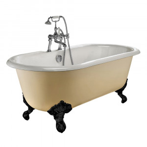 Bentley Imperial Bathrooms классическая чугунная ванна на лапах 170х70 с площадкой под смеситель