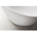 Argile Kallista дизайнерская ванна овальная свободностоящая 182х91 см белая матовая