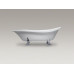 K-100 Birthday Kohler отдельностоящая премиум ванна чугунная ретро на лапах 183х95 см, овальная