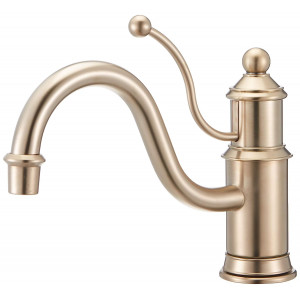 Antique Kohler премиум смеситель для кухни ретро на одно отверстие янтарная бронза Brushed Bronze В НАЛИЧИИ