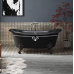 Artifacts Kohler черная овальная ванна из эмалированного чугуна 168х82 см, классика